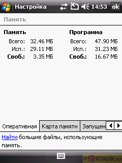 ����� HTC P3450 Touch