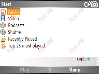 Samsung SGH-i600: Podcast