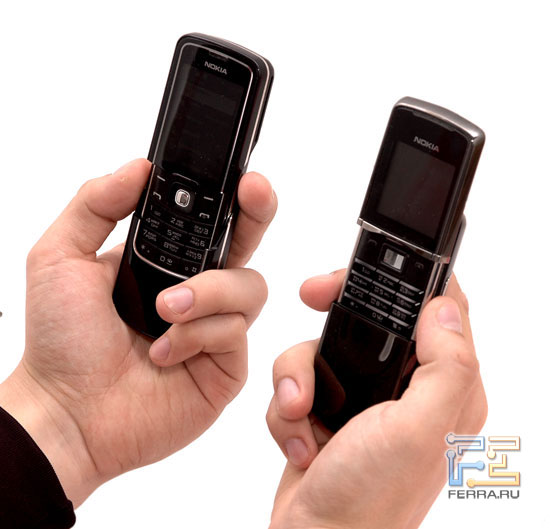 ��������� Nokia 8600 Luna (�����) � 8800 Sirocco Edition (������) 4