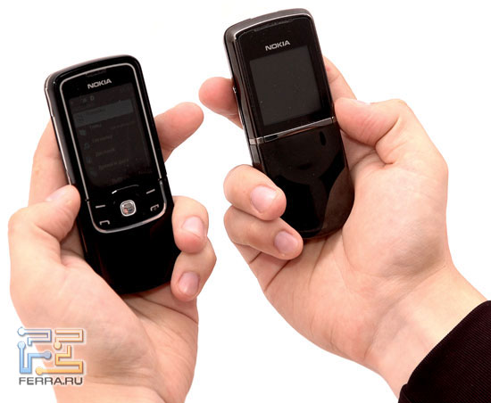 ��������� Nokia 8600 Luna (�����) � 8800 Sirocco Edition (������) 5