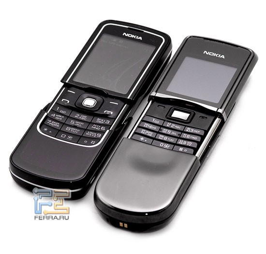 ��������� Nokia 8600 Luna (�����) � 8800 Sirocco Edition (������) 2