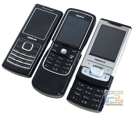 Nokia 8600 Luna, 6500 classic � slide � �������� Ferra.ru