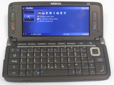 Nokia E90: ����� �����������