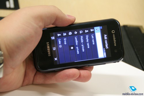 Samsung F700 � ������������� ���������