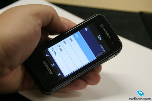 Samsung F700 � ������������� ���������