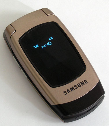 ��������� ������� Samsung SGH-X500: ��������� "�����������"