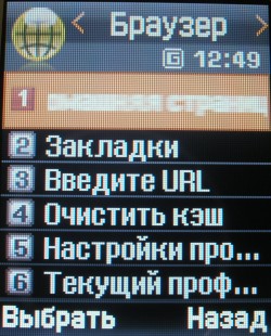 Samsung SGH-E250: �� ������ - �����