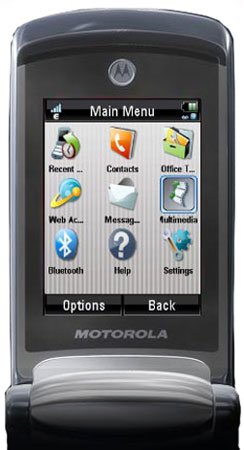 Motorola Razr2 V9m: ������ ���������� ����������� ������