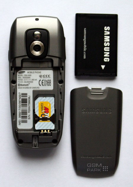������ �������� Samsung SGH-X630