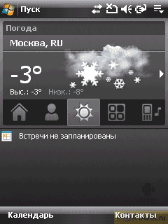 ����� ������������� HTC TyTN II