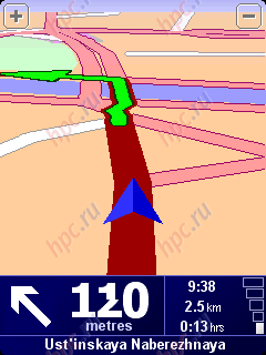 HTC TyTN II: TomTom 6