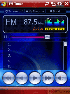 ���� ������������ ������ QWERTY-������������� Glofiish M800