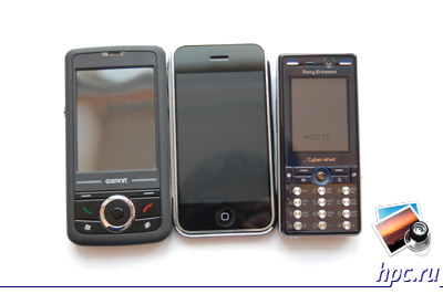 GSmart MW700 � ��������� � iPhone � ��������� ��������� Sony Ericsson