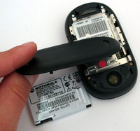 ���� �������� �������� Motorola PEBL U6