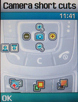 ���� �������� �������� Samsung SGH-D820: