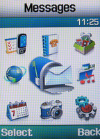 ���� �������� �������� Samsung SGH-D820: