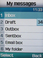 ���� �������� �������� Samsung SGH-D820: