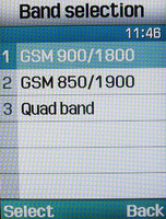 ���� �������� �������� Samsung SGH-D820: