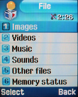 ����� �������� �������� Samsung SGH-E360