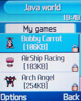 ����� �������� �������� Samsung SGH-D520