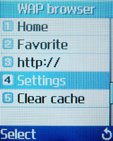 ����� �������� �������� Samsung SGH-X210