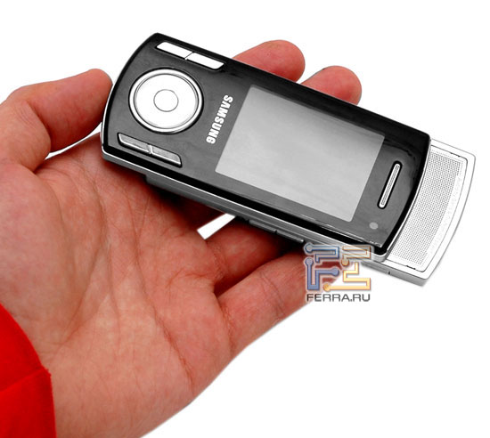 ����������� ���������� �������� ������: Samsung F400 B