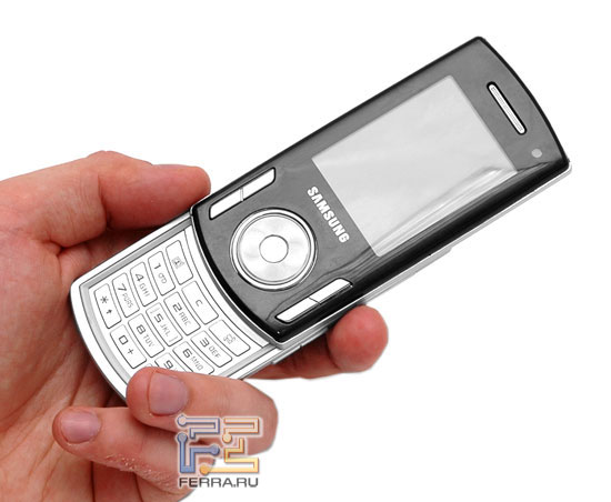 ����������� ���������� �������� ������: Samsung F400 B