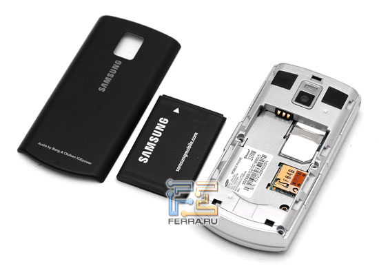 ����������� ���������� �������� ������: Samsung F400 B