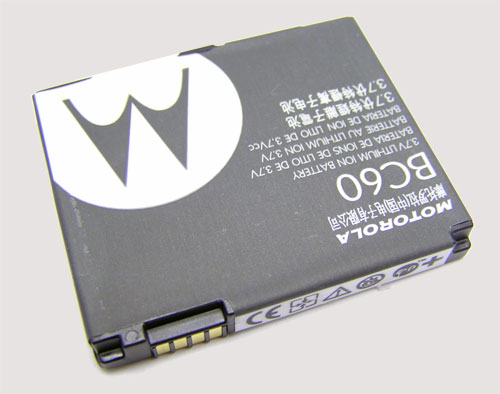 ����� ���������� �������� Motorola SLVR L7.