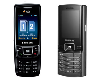 ����� ���������� �������� Samsung D780 DuoS