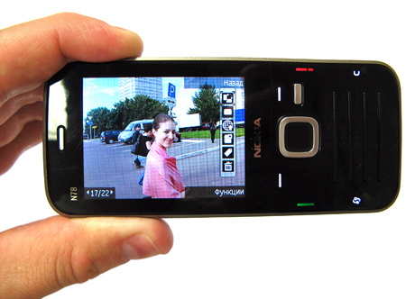 ����� ���������� �������� Nokia N78
