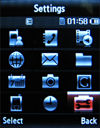 ����� ���������� �������� Samsung L700