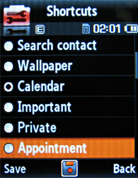 ����� ���������� �������� Samsung L700