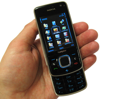 ����� ���������� �������� Nokia 6210 Navigator