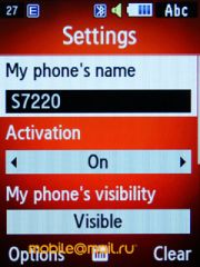 ����� Samsung S7220 Ultra - ������ ����������