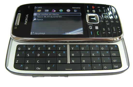 ����� ���������� �������� Nokia E75