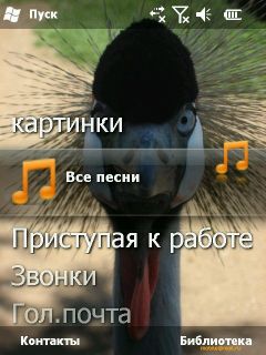 ������ ���� ������� Windows Mobile 6.5: RoverPC Pro G7