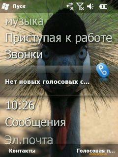 ������ ���� ������� Windows Mobile 6.5: RoverPC Pro G7