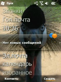 ������ ���� ������� Windows Mobile 6.5: RoverPC Pro G7