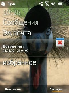 ������ ���� ������� Windows Mobile 6.5: RoverPC Pro G7