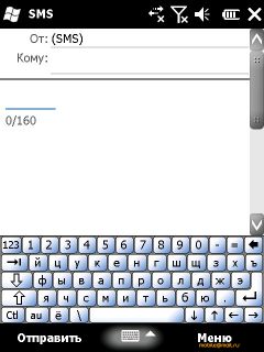 ������ ���� ������� Windows Mobile 6.5: RoverPC Pro G7