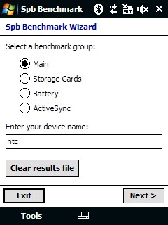 ����� ������������� HTC Touch Cruise 09
