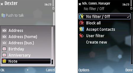 Nokia E75: ��������� ��������