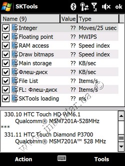 ����� HTC  Touch Diamond. SKTools.