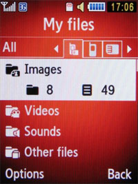 Samsung S7220 B Ultra: ������ ������