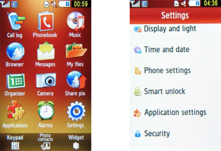 Samsung 5230 Star: �������� � ������� �� ������