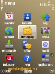 ����� Nokia E52. ������������ ����������� ����