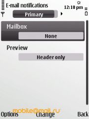 ����� Nokia E52. ������������ ����������� ����