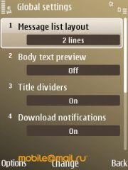 ����� Nokia E52. ������������ ����������� ����