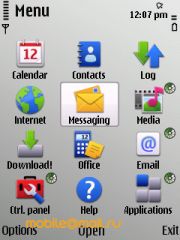 ����� Nokia E52. ������������ ����������� ����